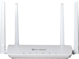 HI-Focus LTE 4G Sim Router|Support 4G or 5G Sim All Carrier|Upto 150 MBPS Speed|Long Range Coverage 150 Mbps 4G Router |Ethernet|2.4Ghz WiFi| (White, Single Band)